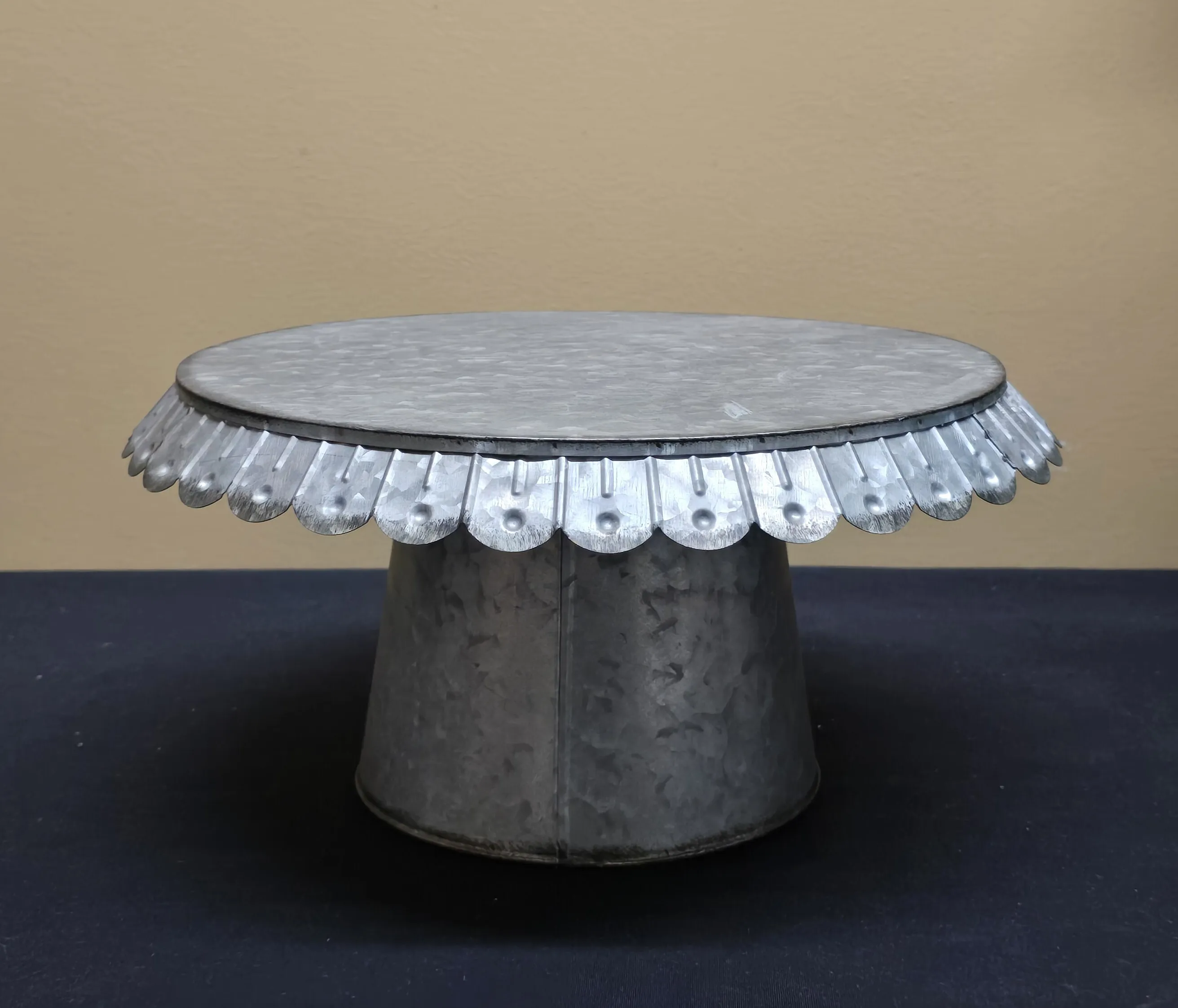 Galvanized Cupcake Stand 14 inch