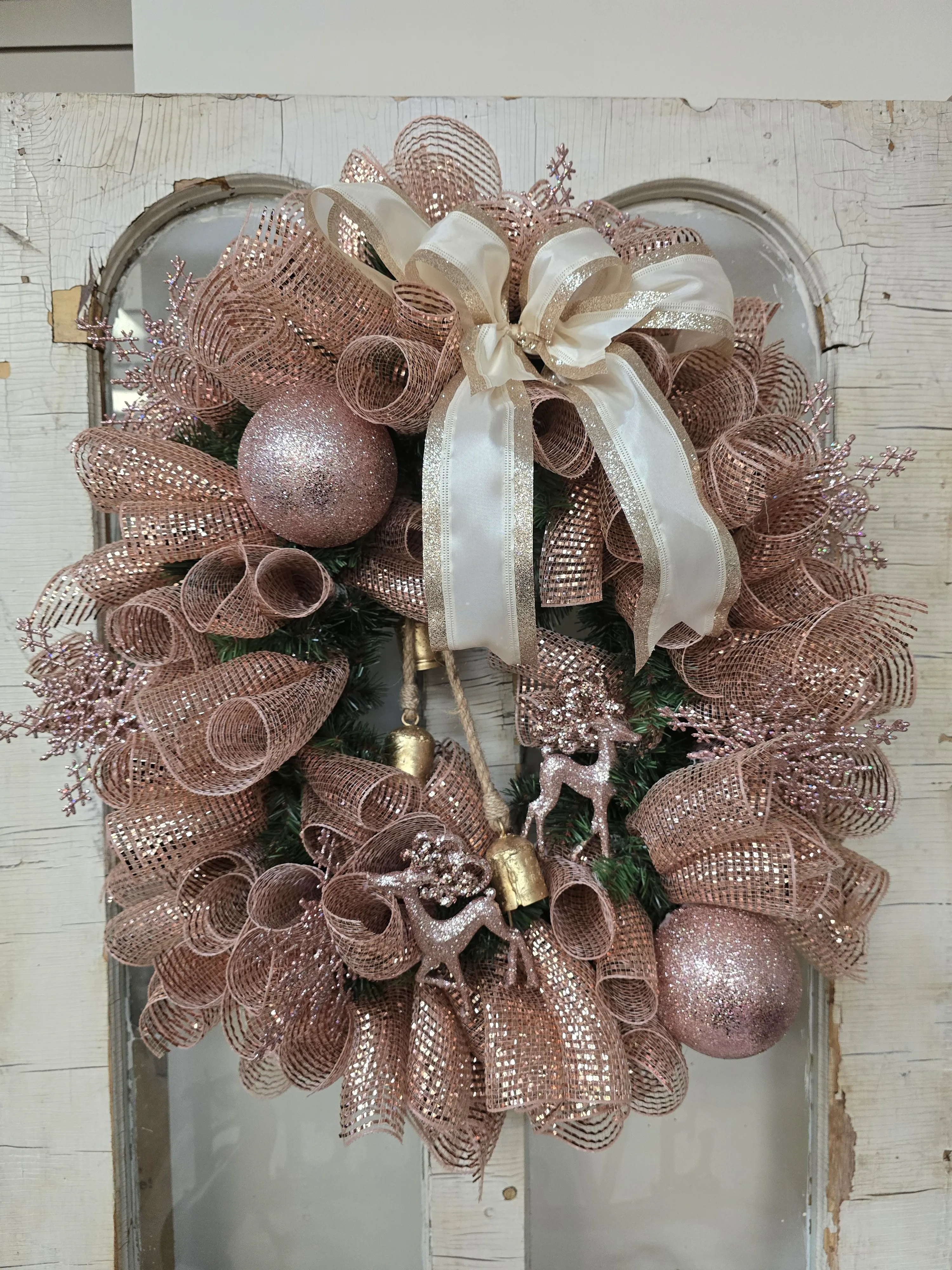 Blush Champagne Wreath