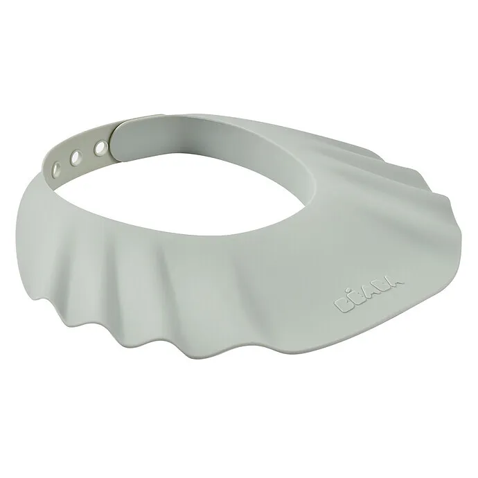 Visière de bain en silicone, vert de gris