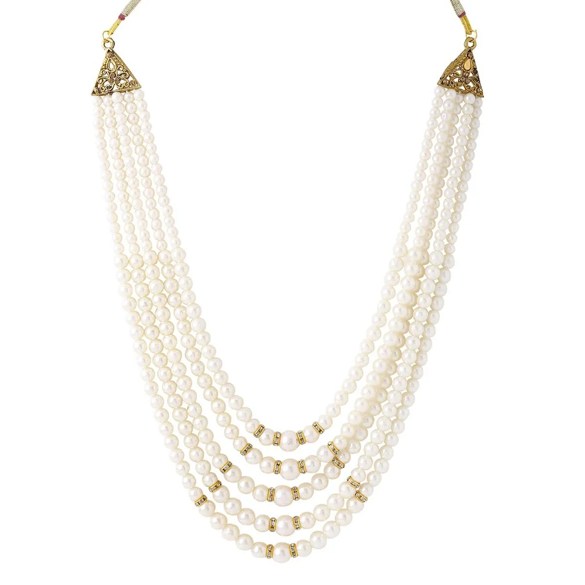 Pearl Groom Mala for Men