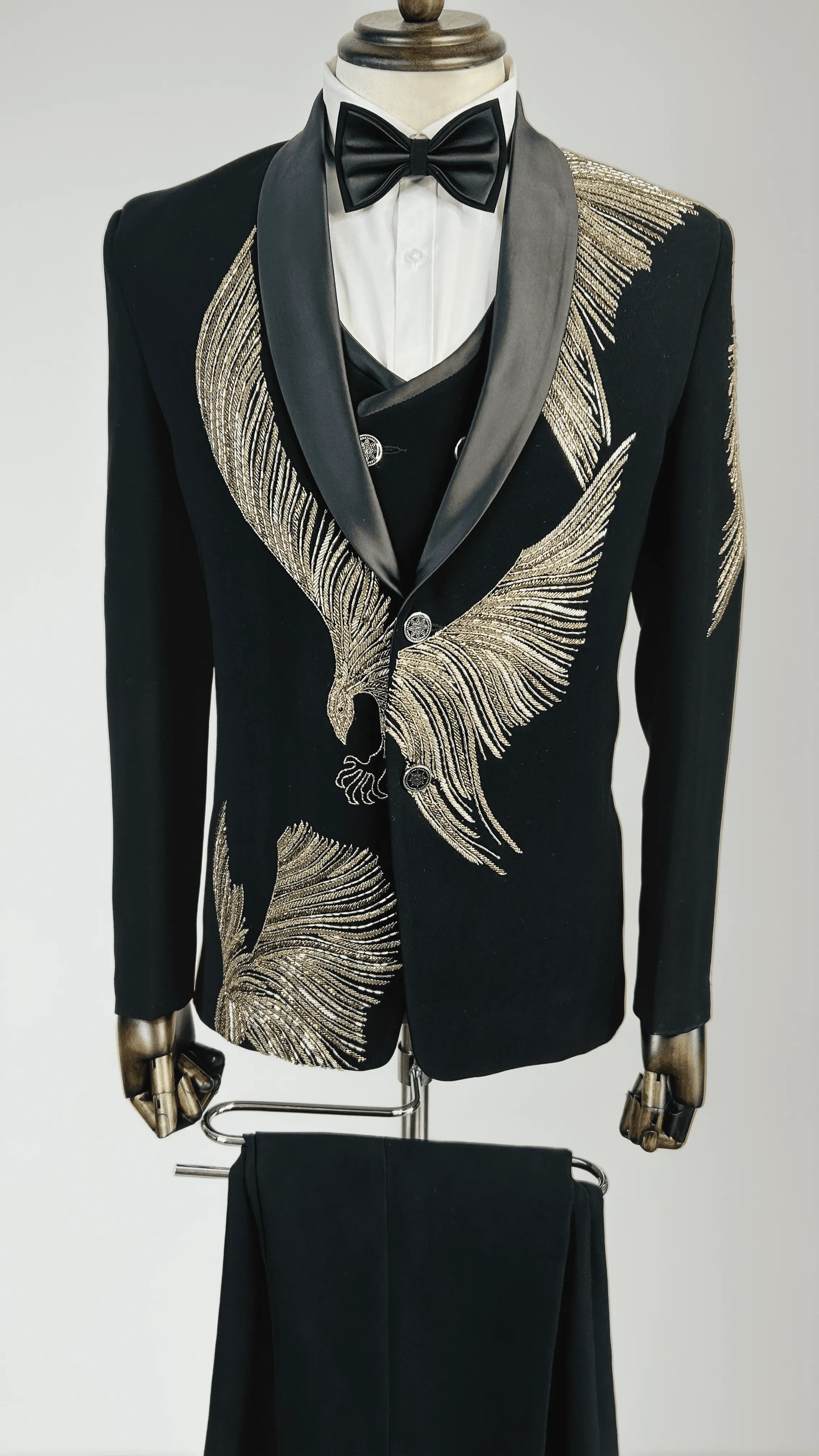 Phoenix Embroidery Tuxedo - EMS