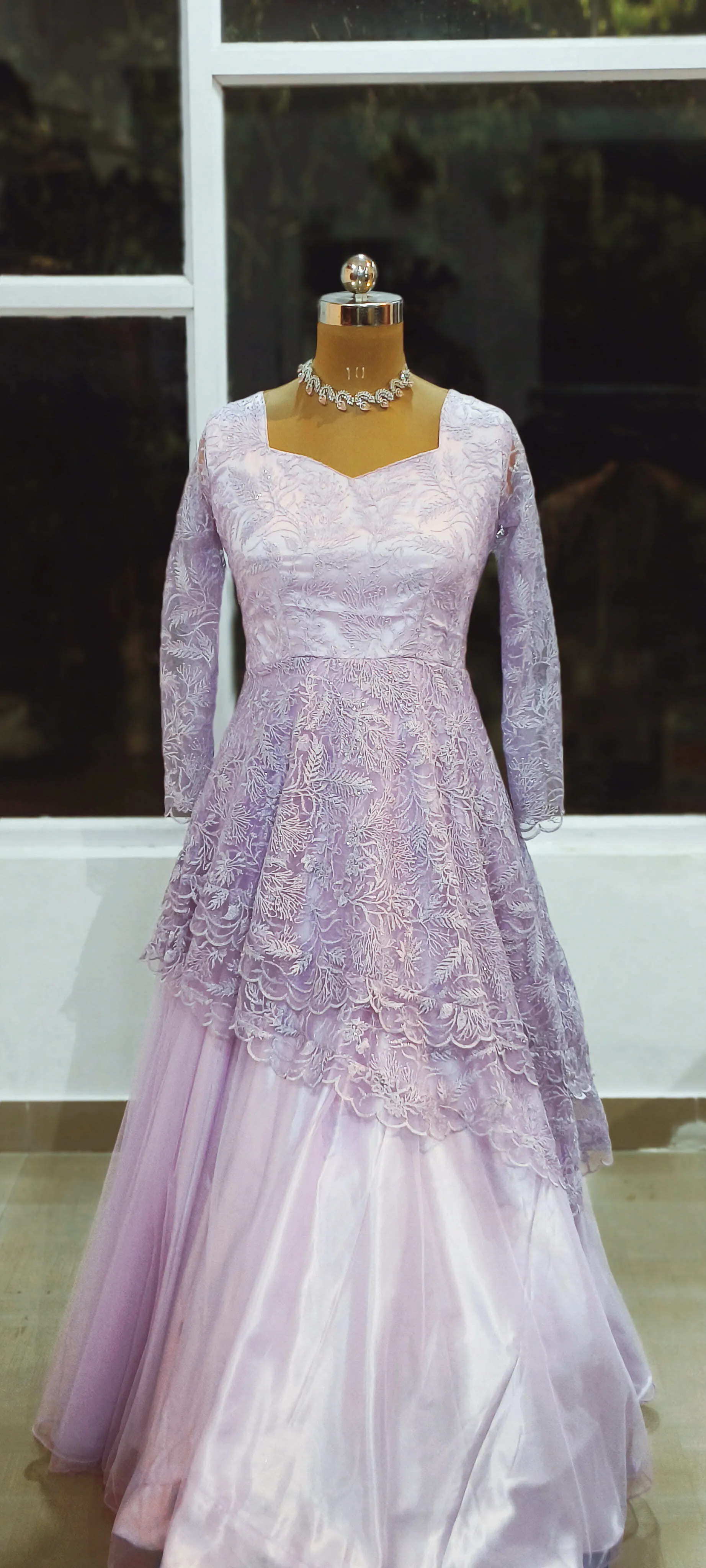 Lavender Gown