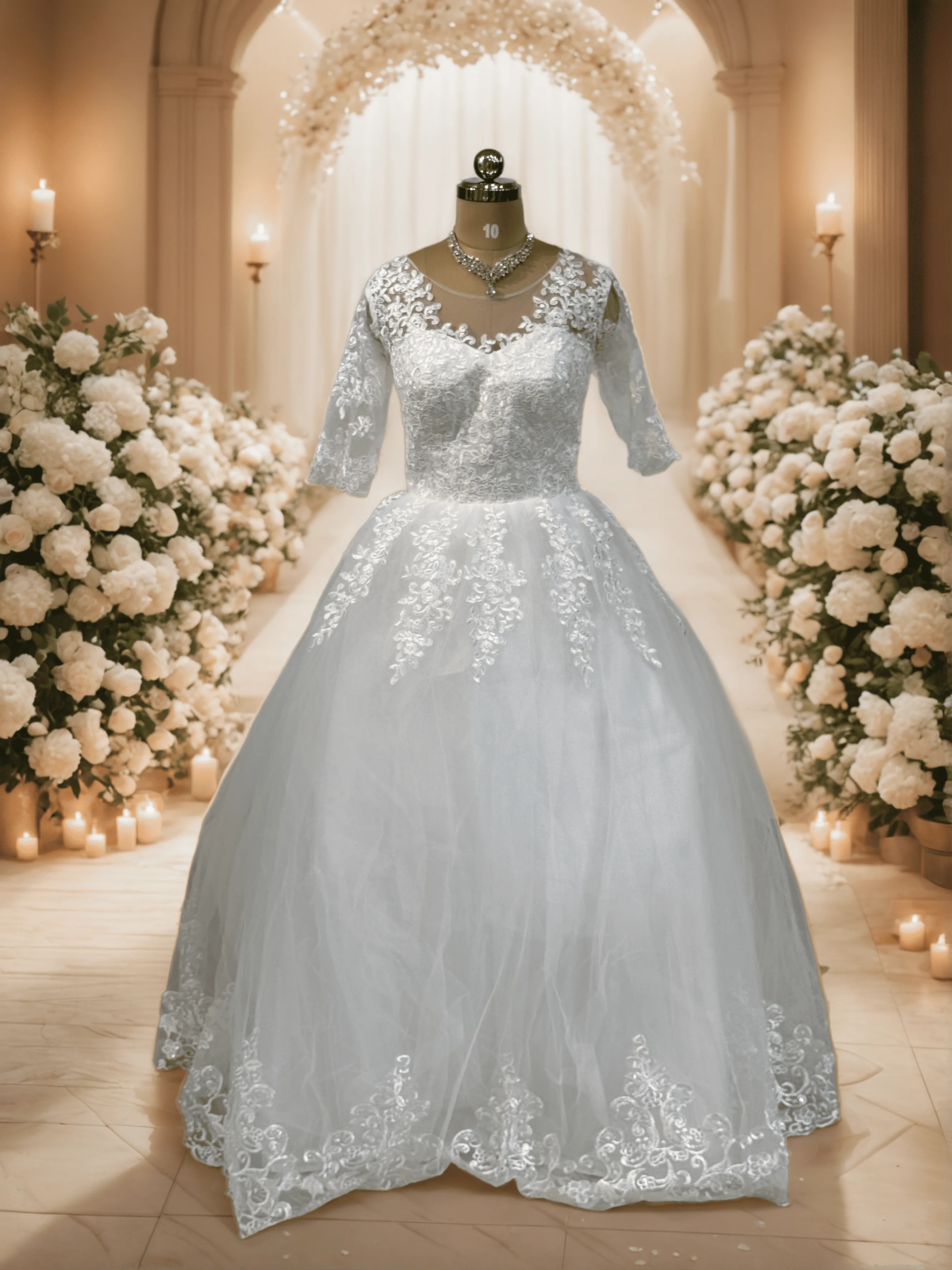 Gownlink White Bridal Gown