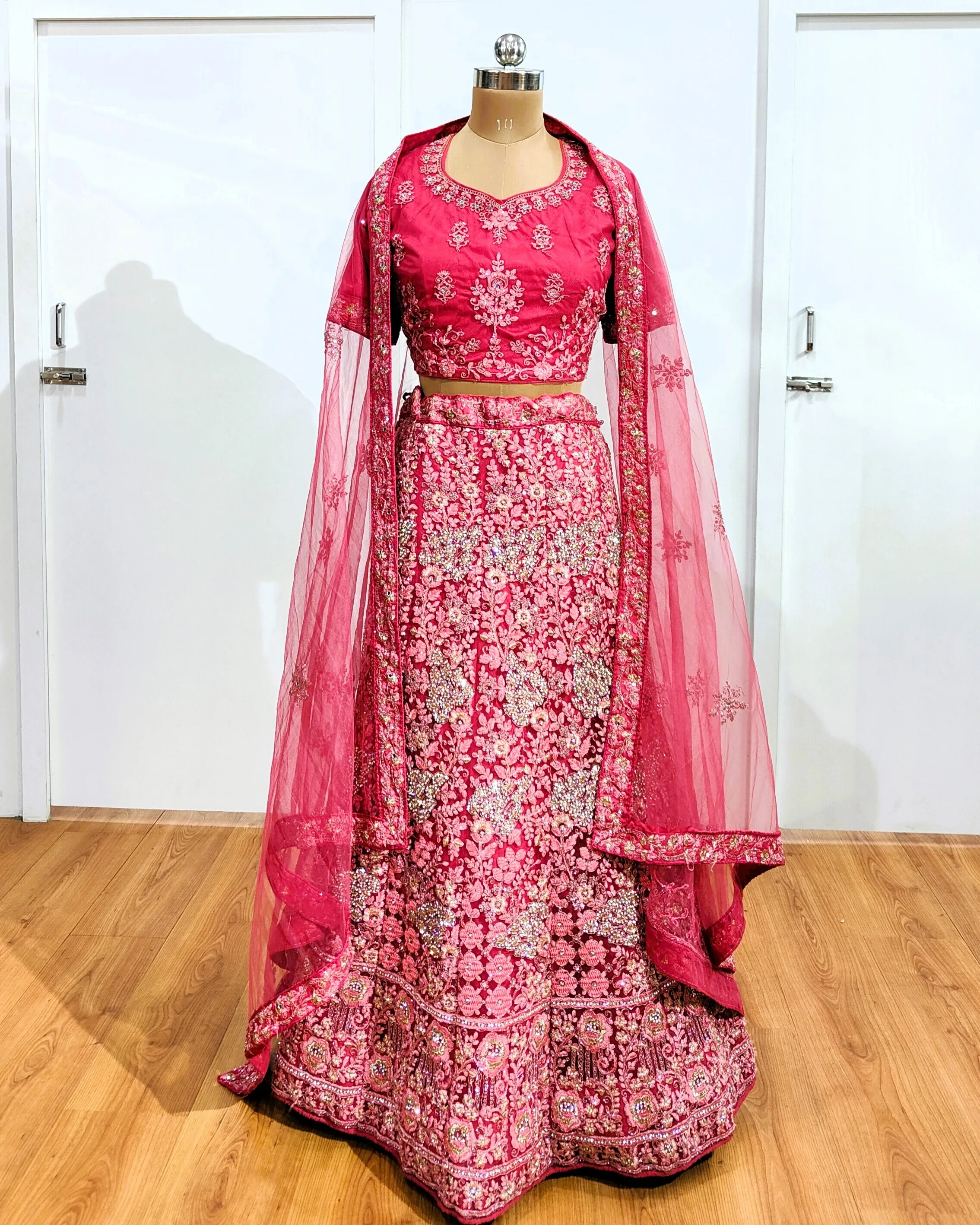 Jarrakan Pink Lehenga - L6027, L0027,L5014 , BUL