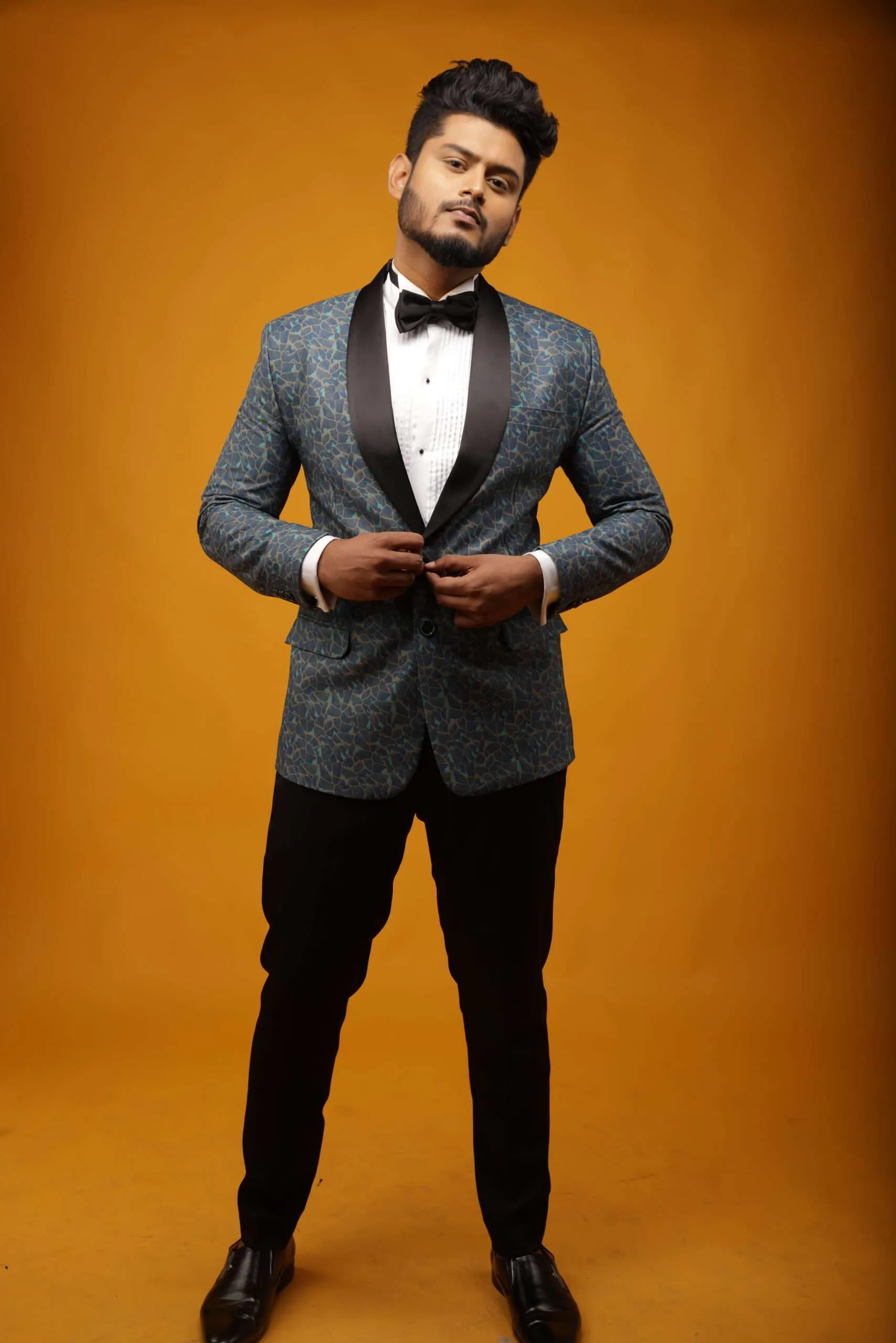 Green Self Design Tuxedo