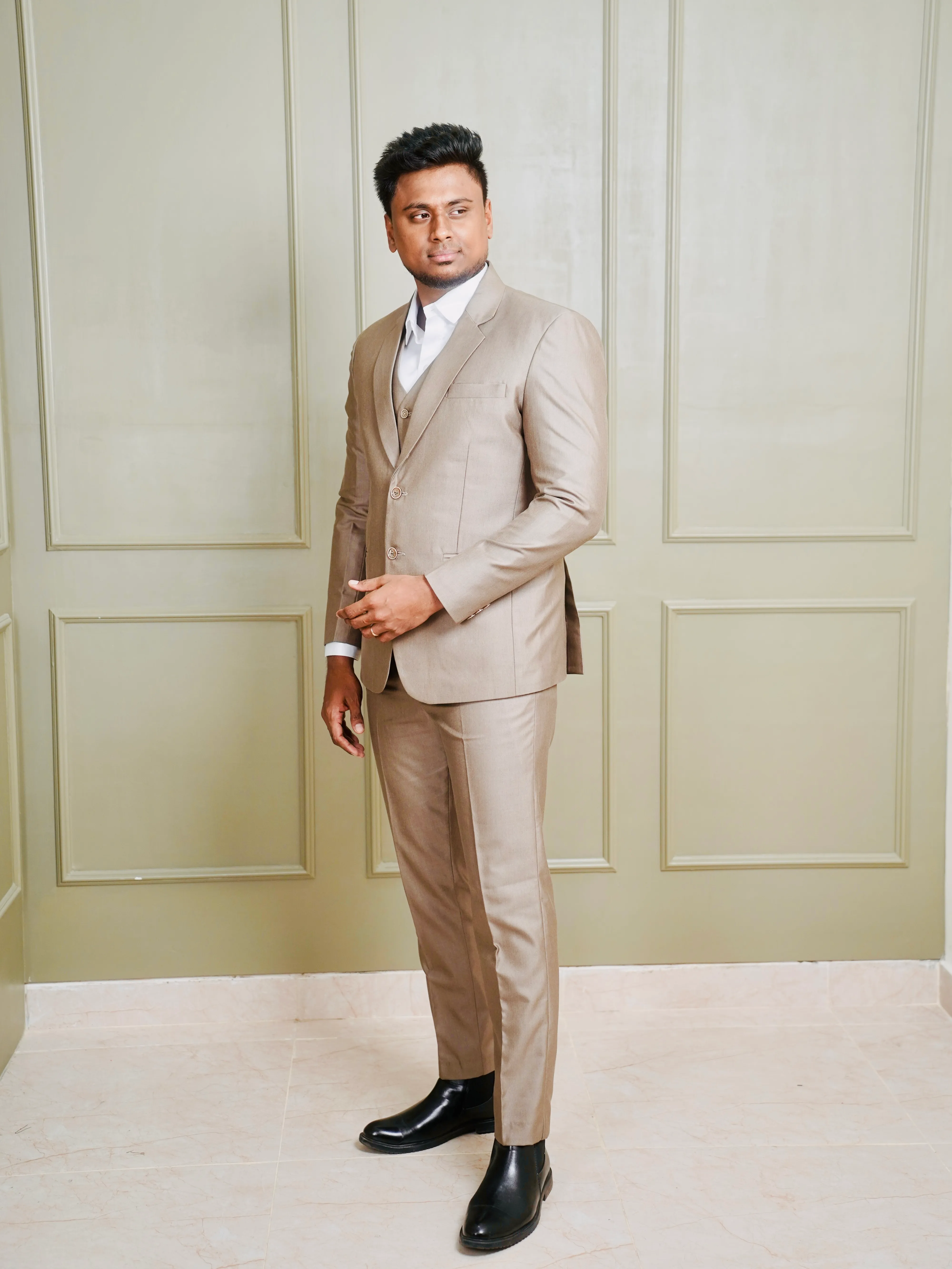 Light Brown Suit