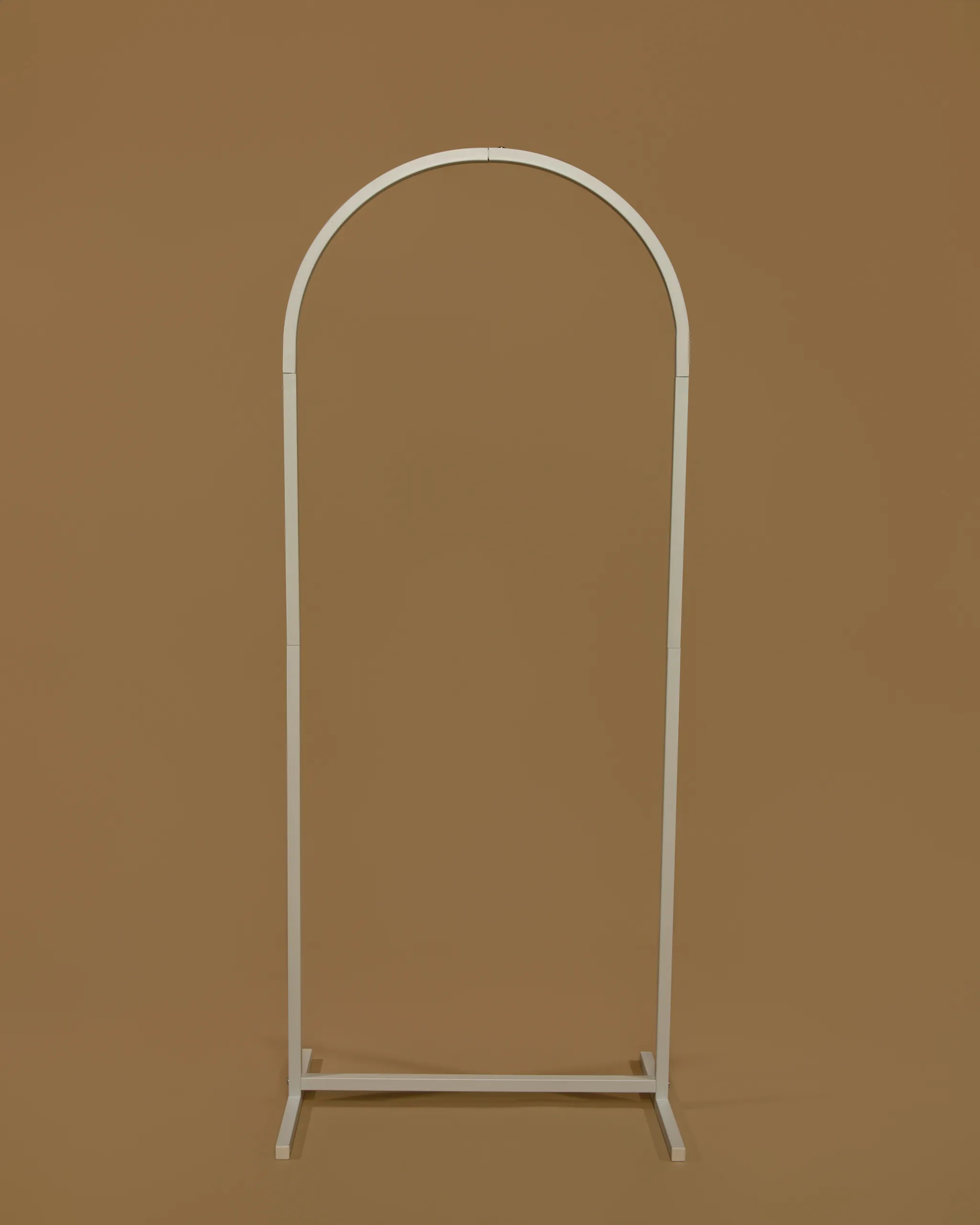 Oblouk bílý kovový malý