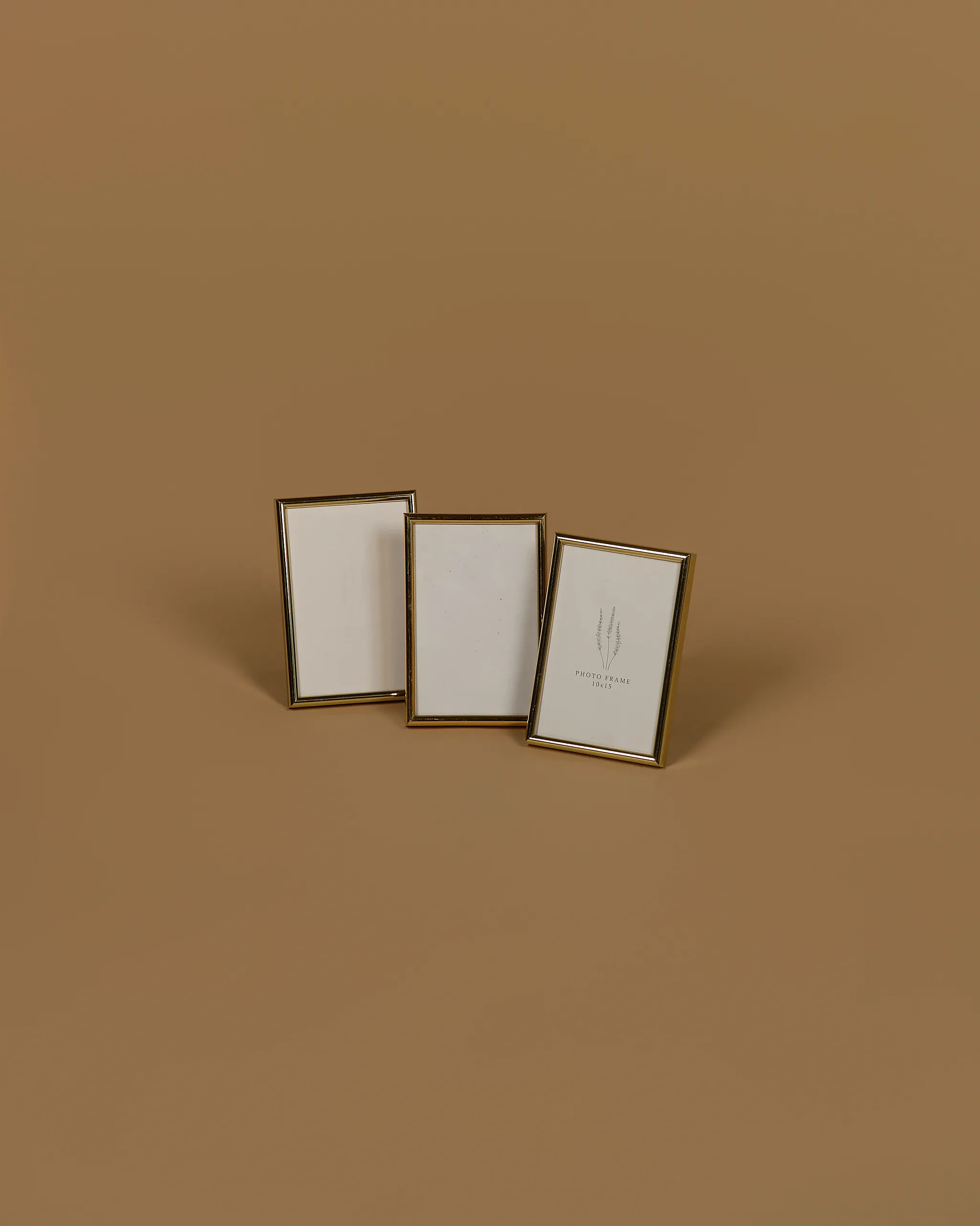 Zlaté rámečky set 3ks