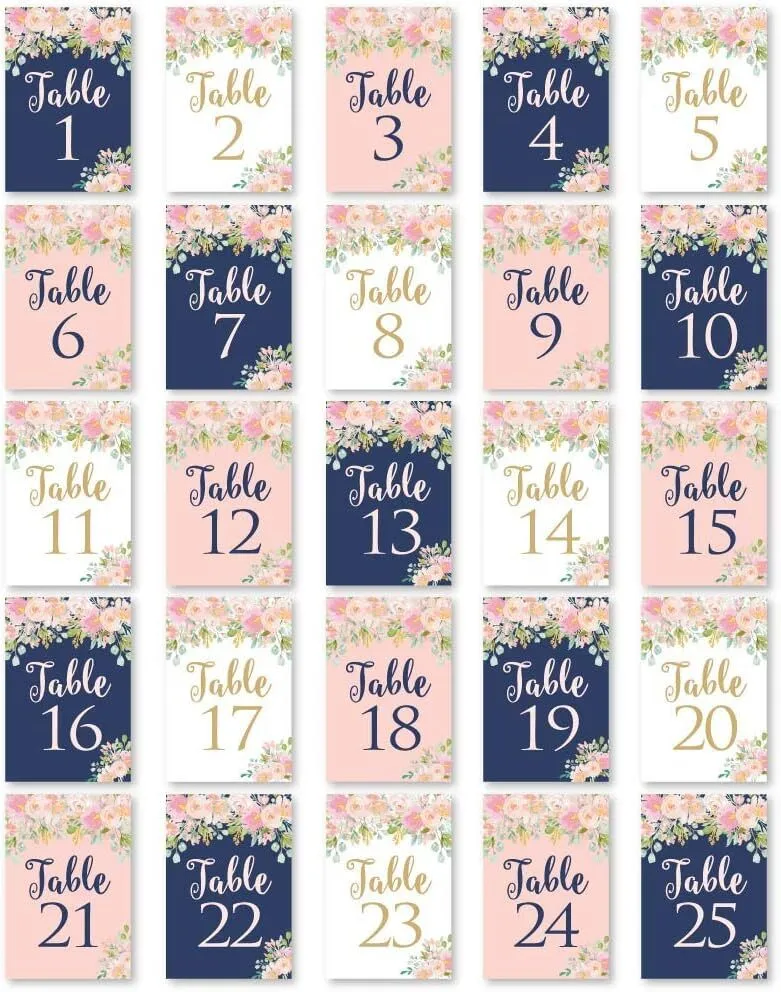 Table Numbers - Set 26