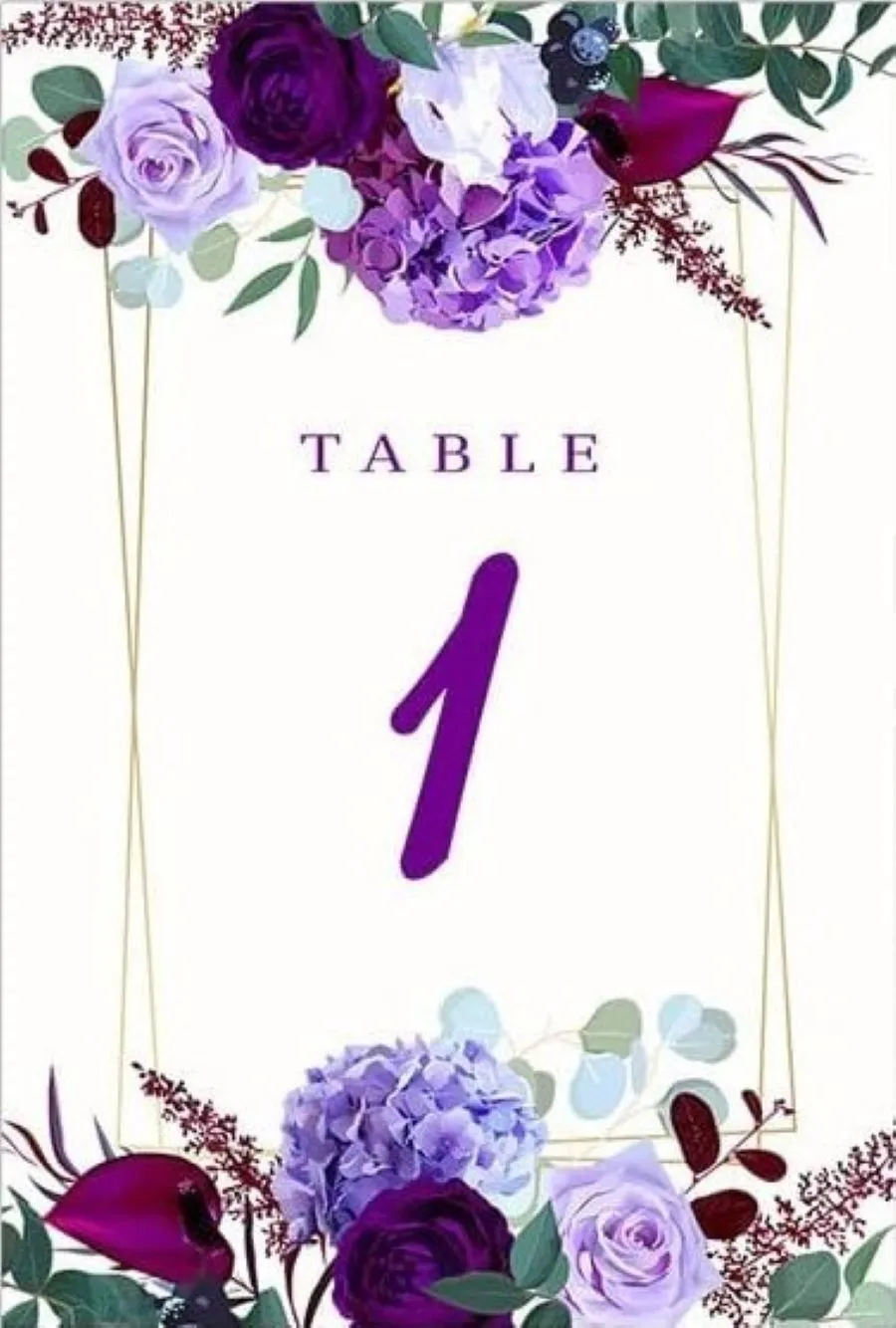 Table Numbers - Set 18