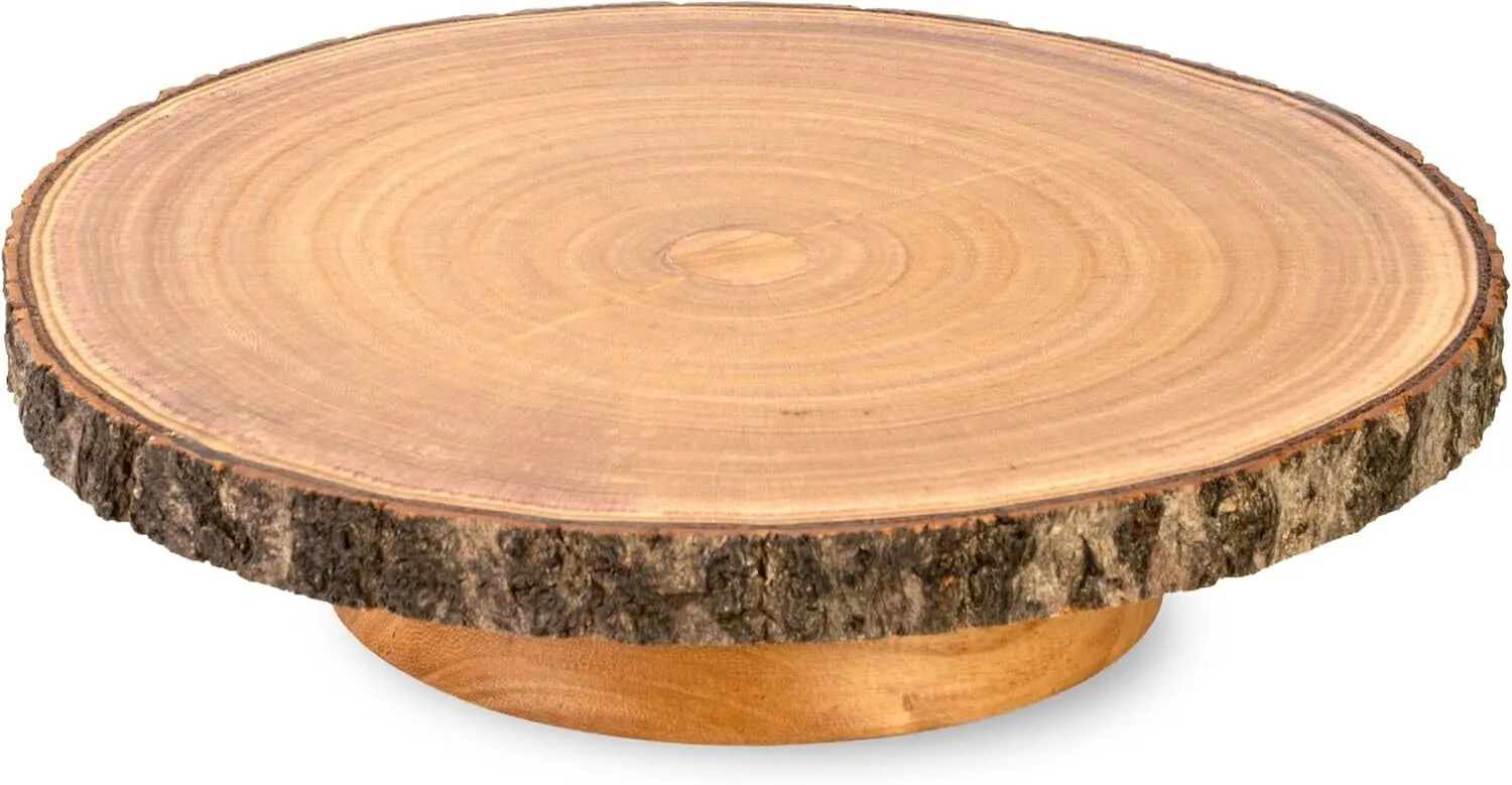 Wood Cake Stand