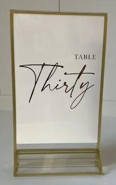 Table Numbers - Set 2