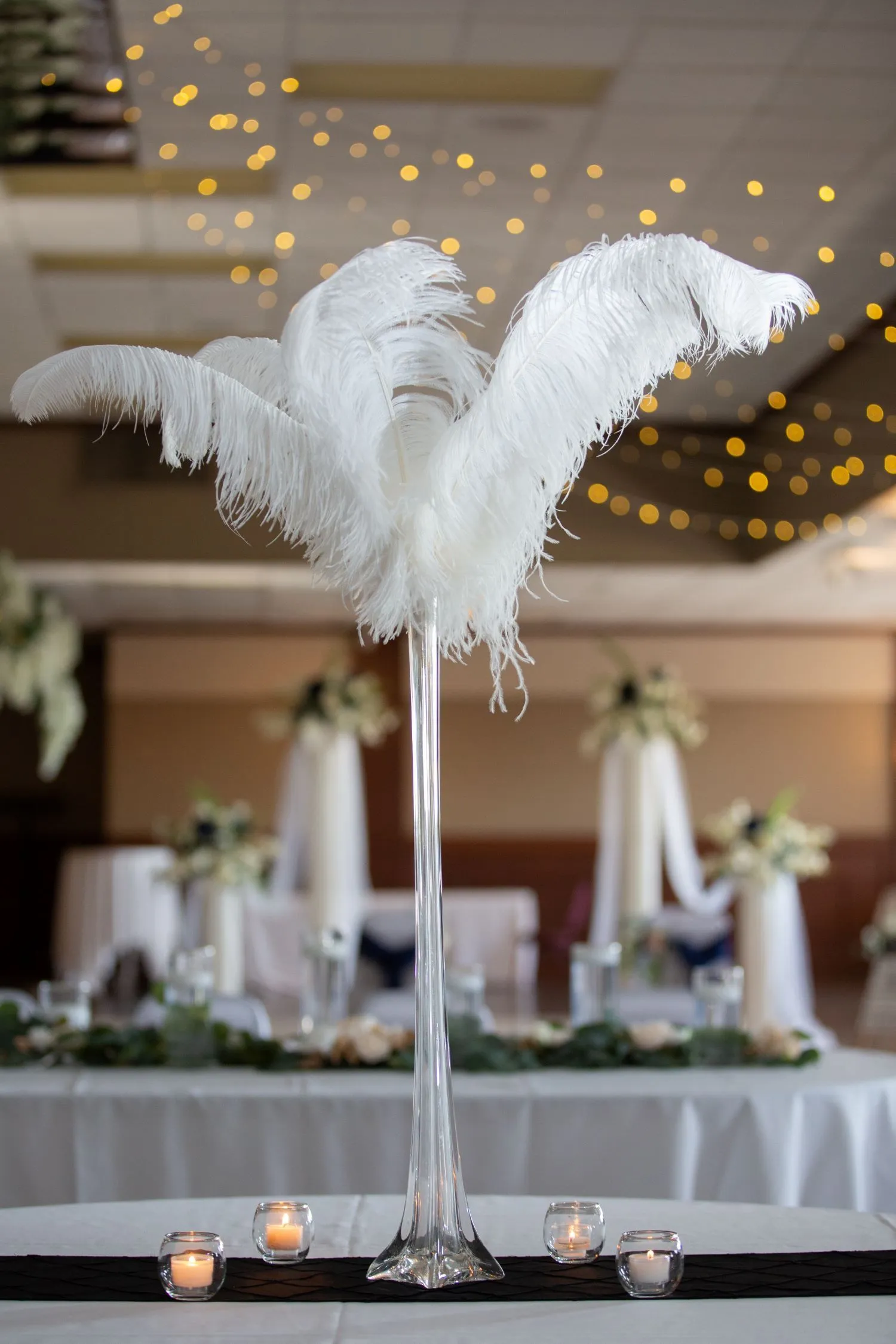 Clear Eiffel Tower Vases