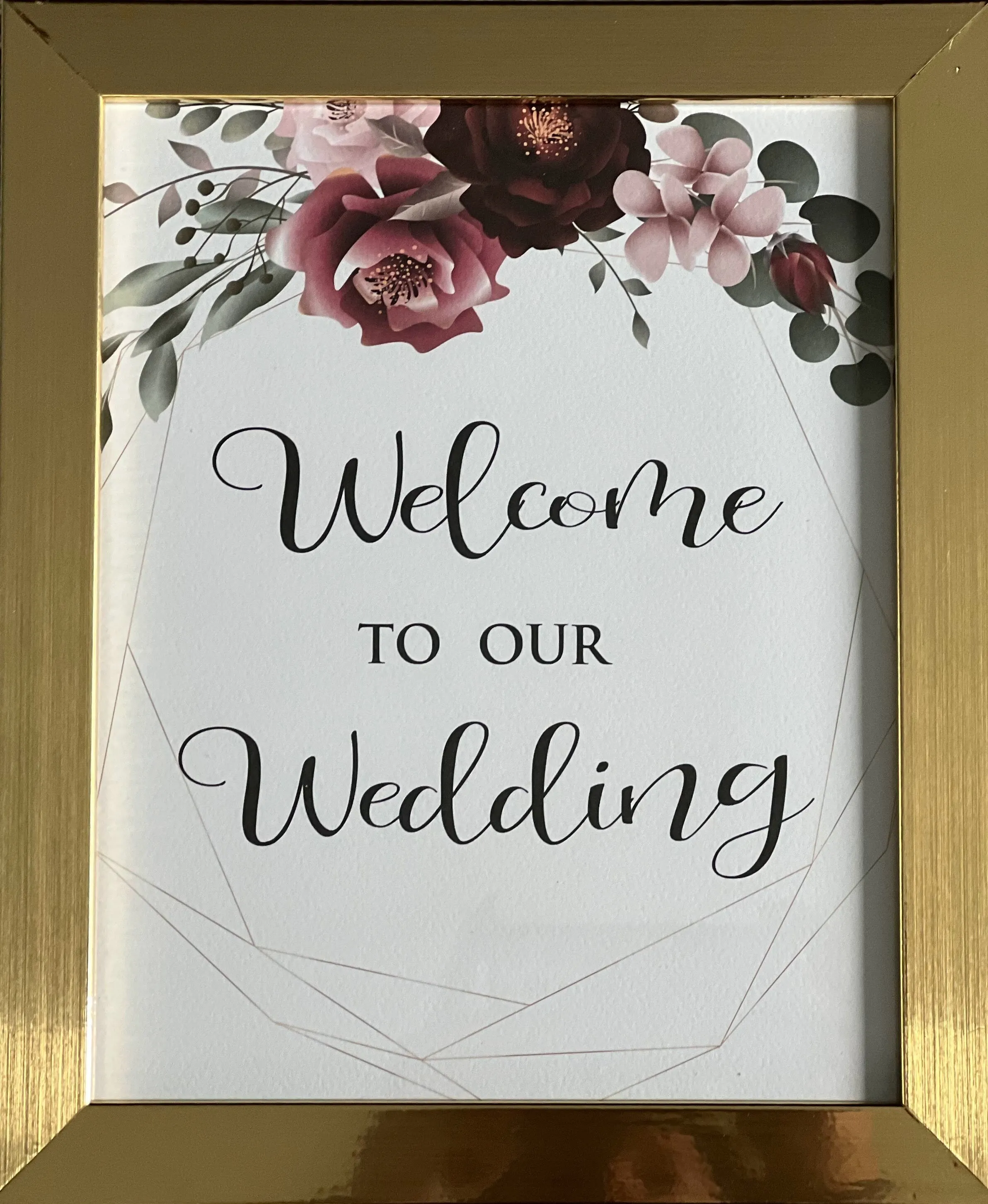 Floral/Geometric Sign Set