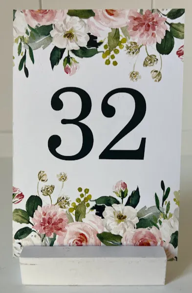 Table Numbers - Set 17