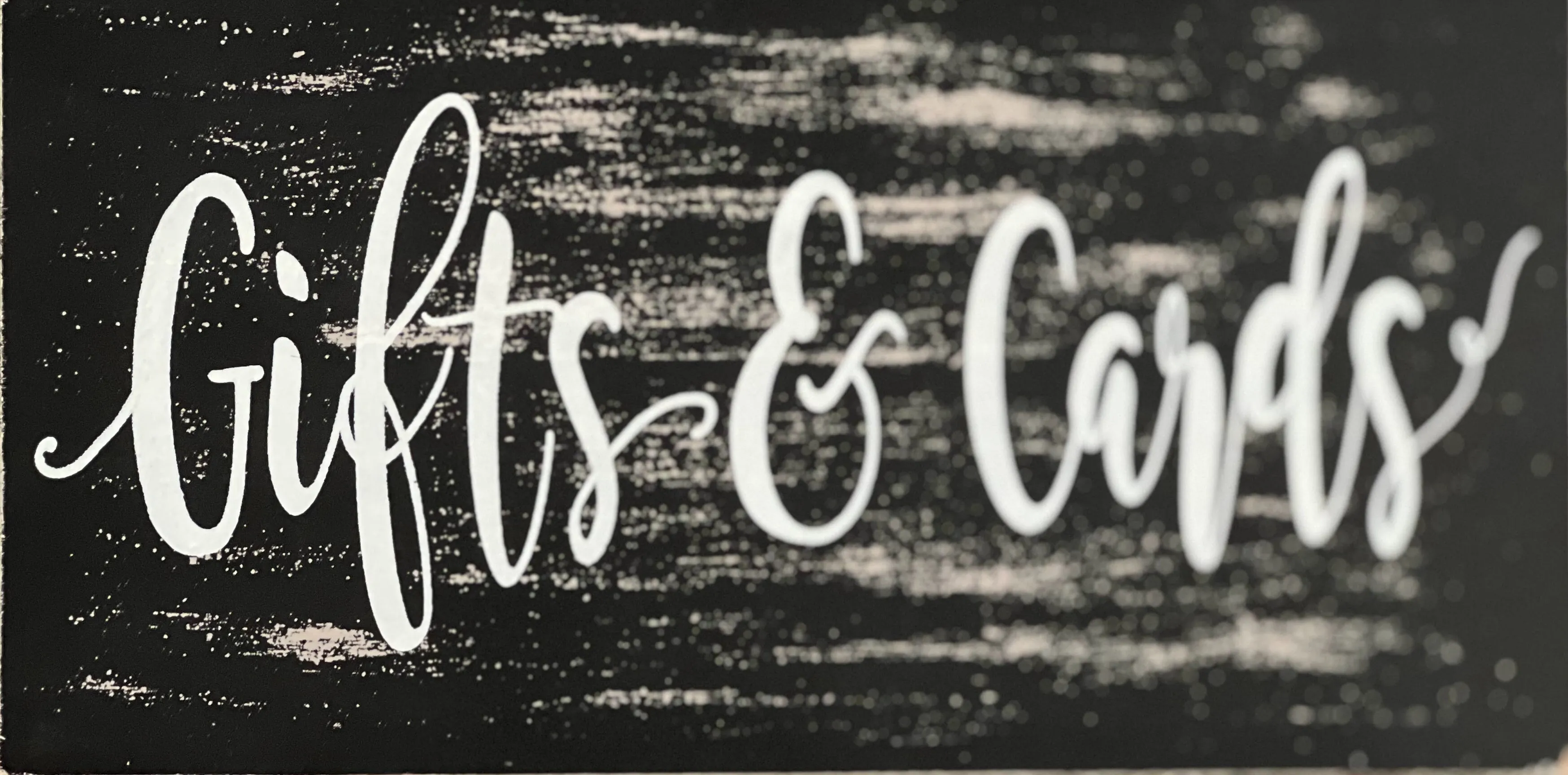 Black Chalkboard Sign Set