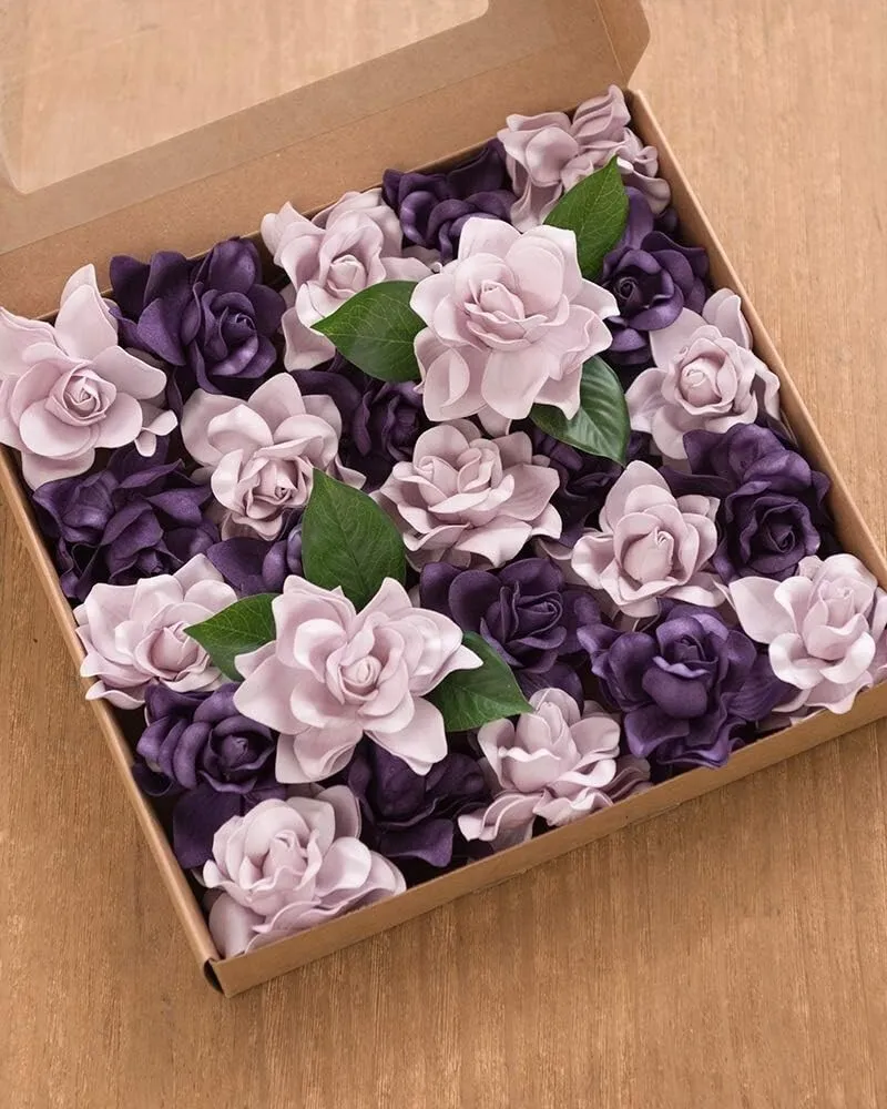 Lilac and Purple Gardenias