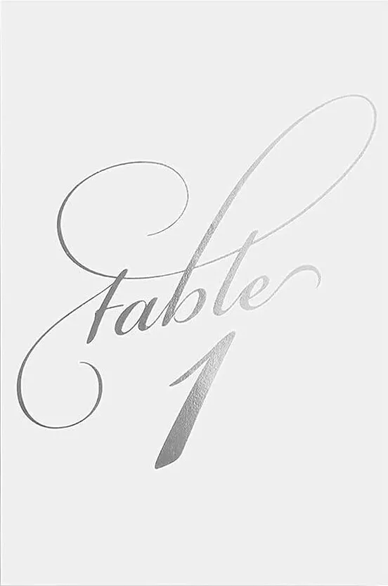 Table Numbers - Set 23