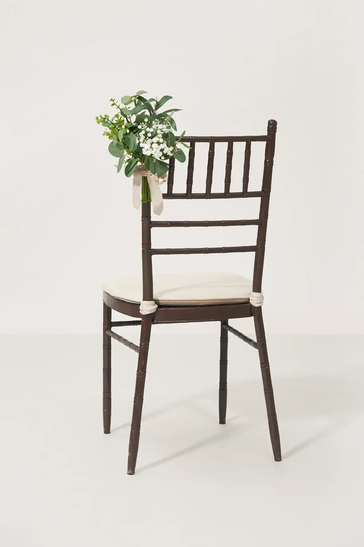 Eucalyptus and Baby's Breath Aisle Flowers