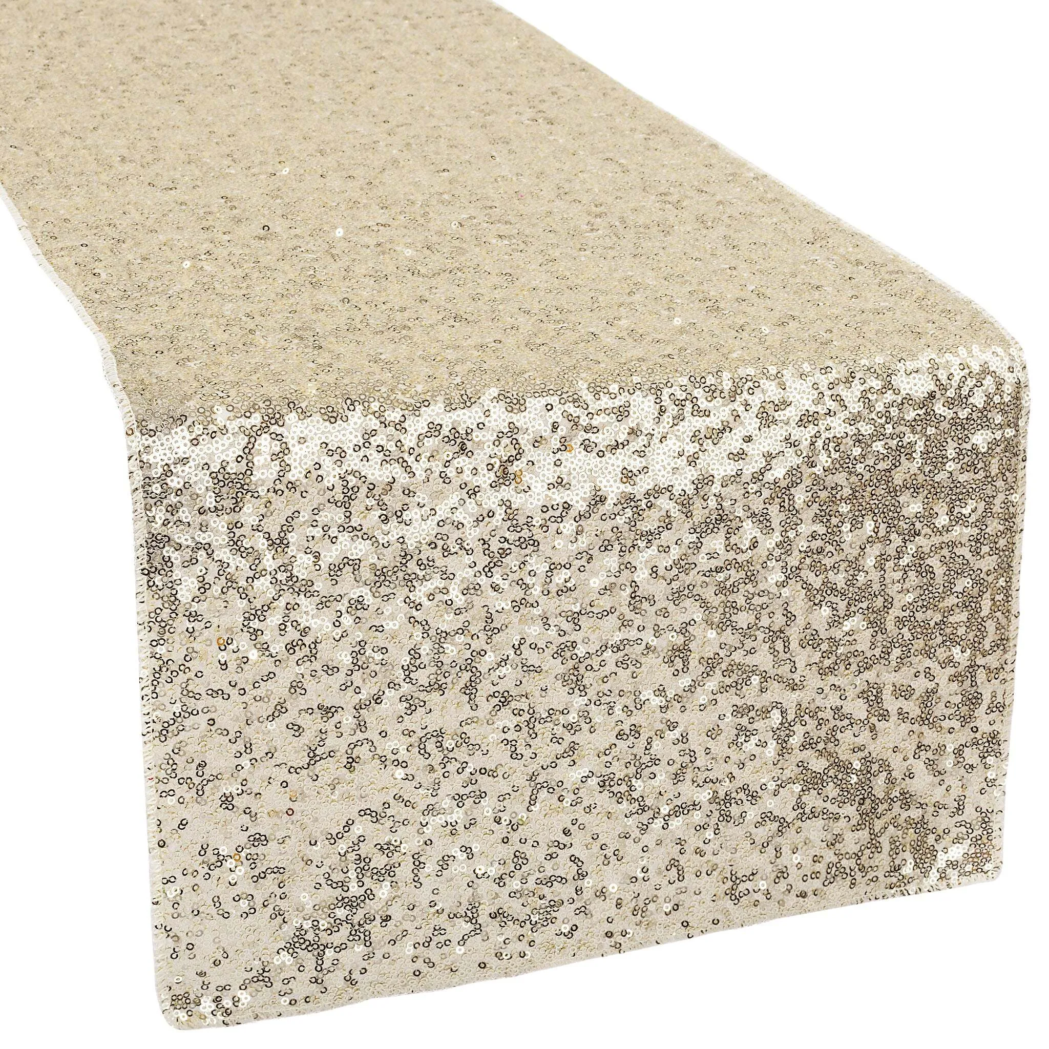 Champagne Sequin Table Runners