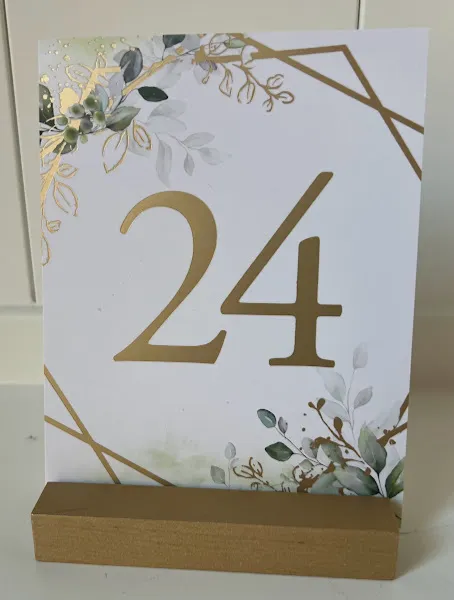 Table Numbers - Set 19