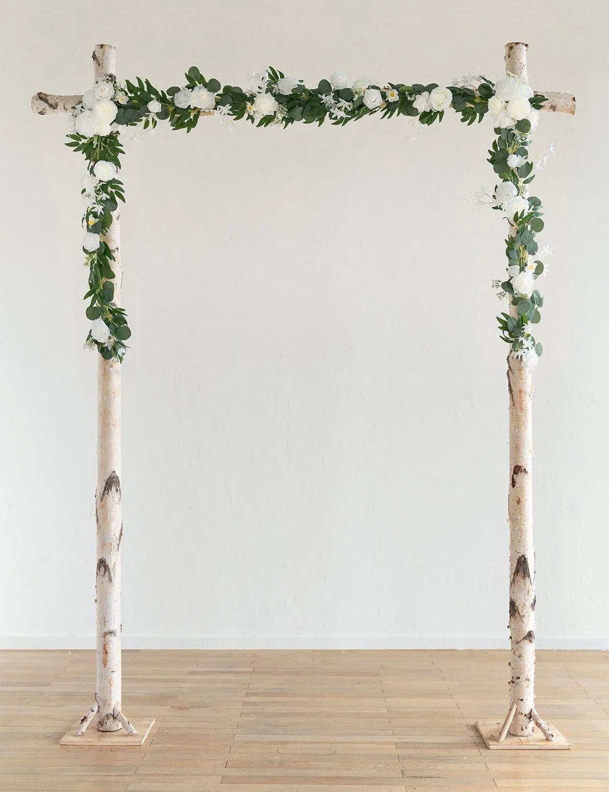 6.5' White Ceremony Garland