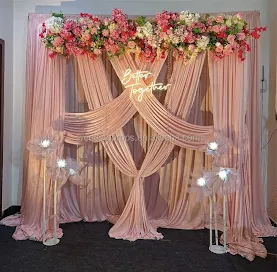 Custom Draping Backdrop