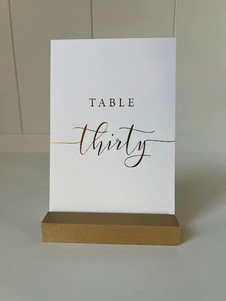 Table Numbers - Set 1
