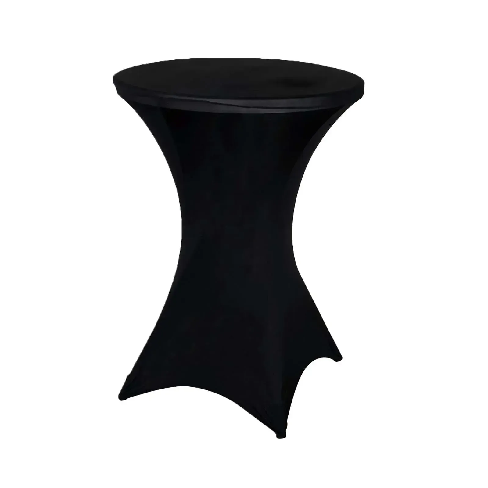 Cocktail Round Cover - Black