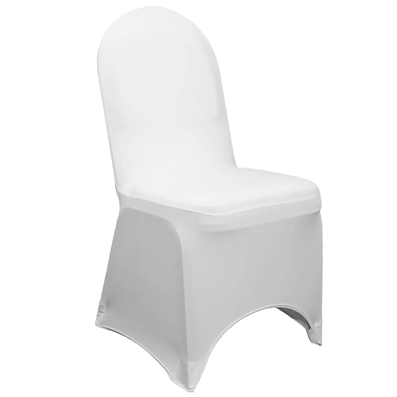 White Spandex Banquet Chair Cover