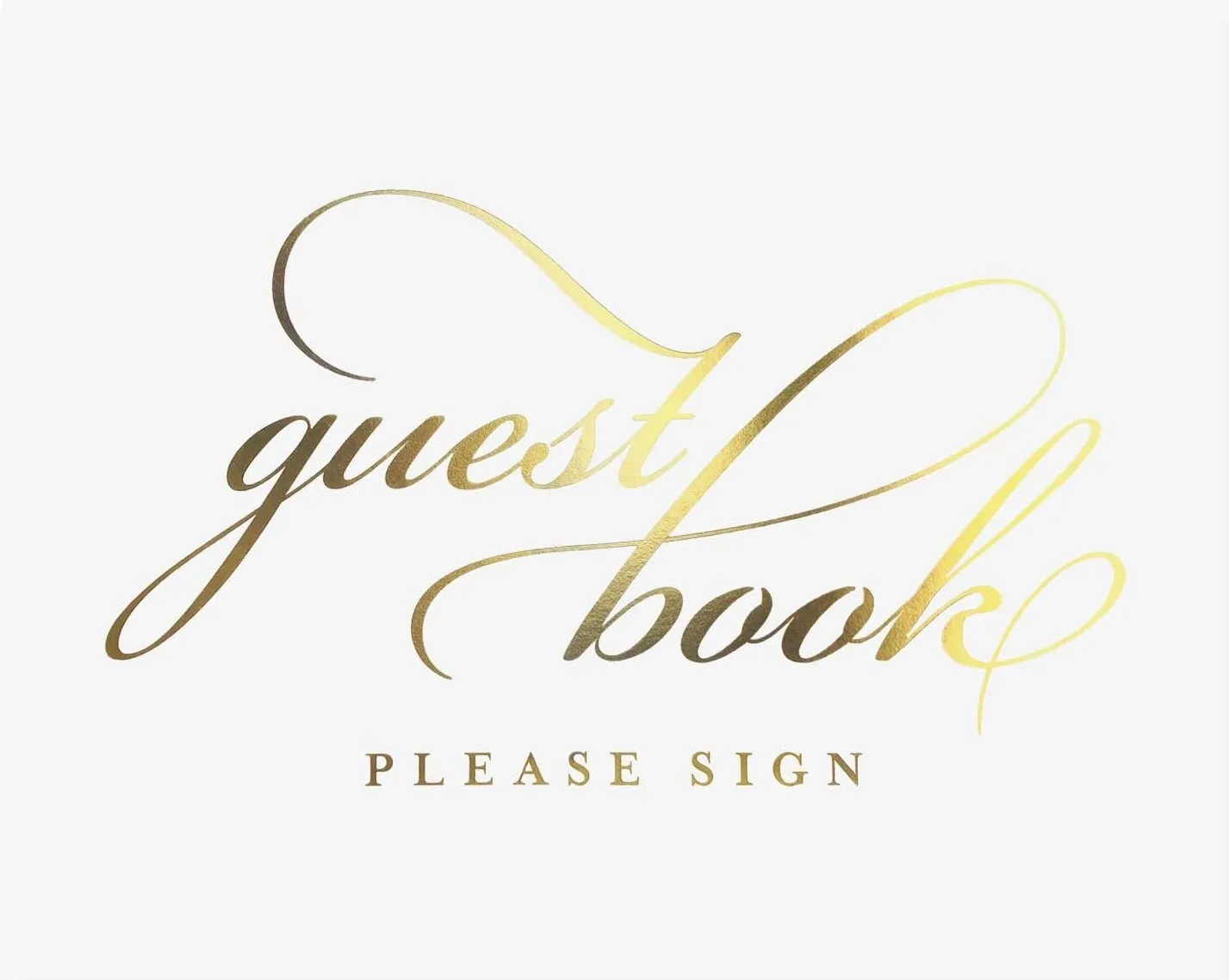 Table Signs - Gold Foil