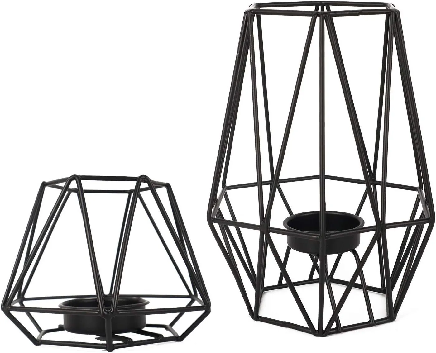 Black Wire Geometric Shapes