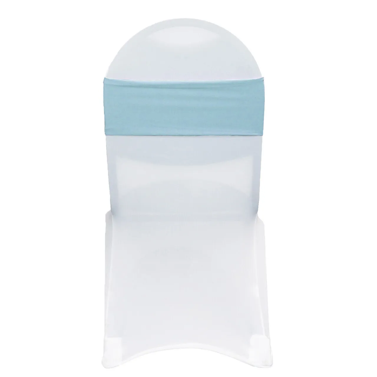 Light Blue Spandex Chair Bands