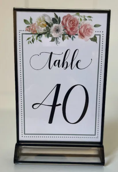 Table Numbers - Set 20