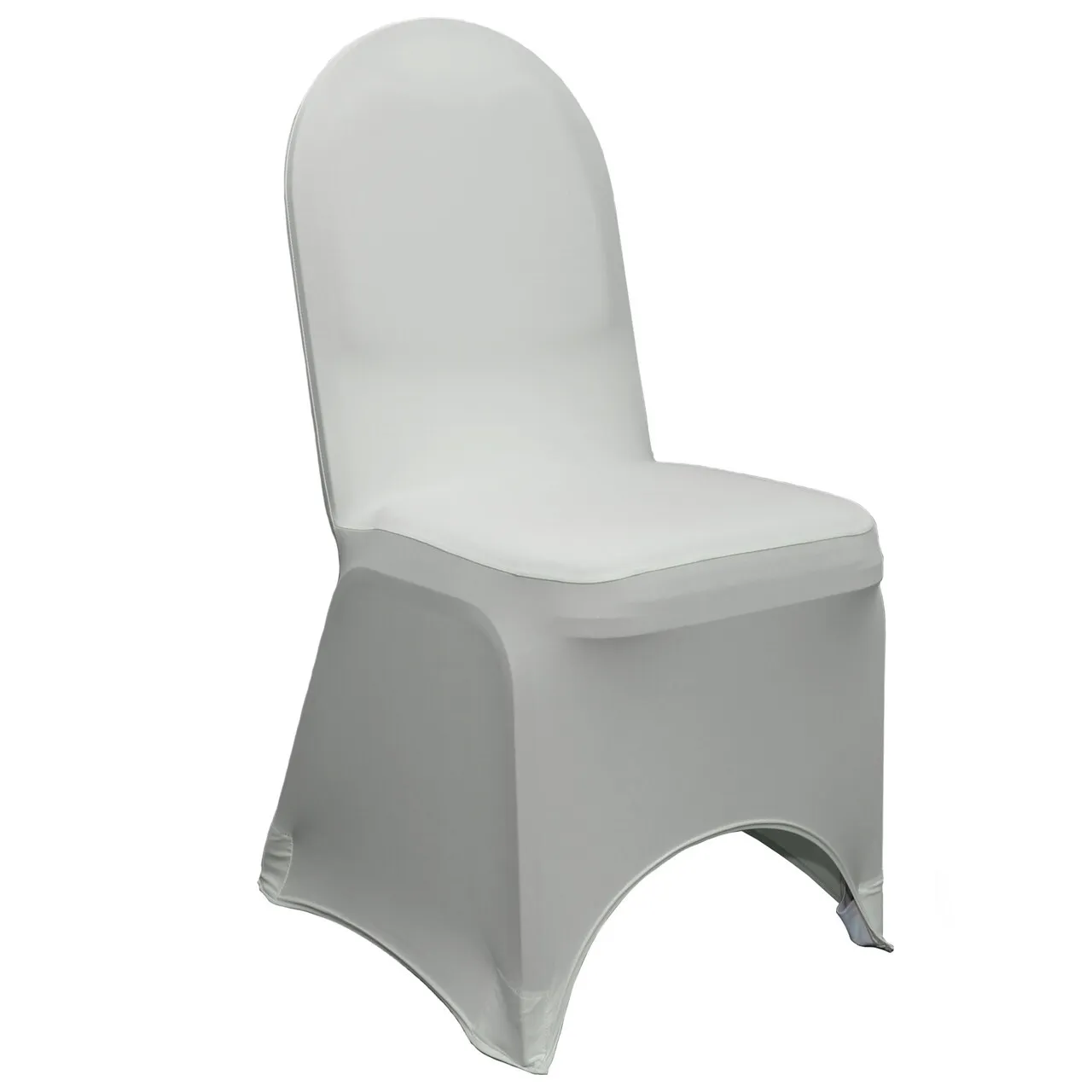Silver/Grey Spandex Banquet Chair Cover