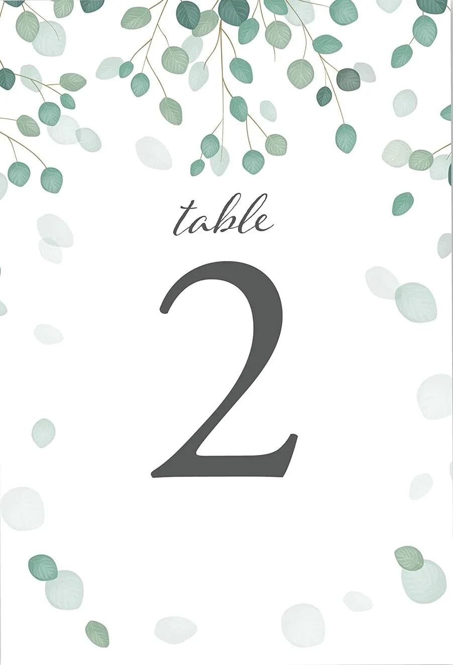 Table Numbers - Set 22