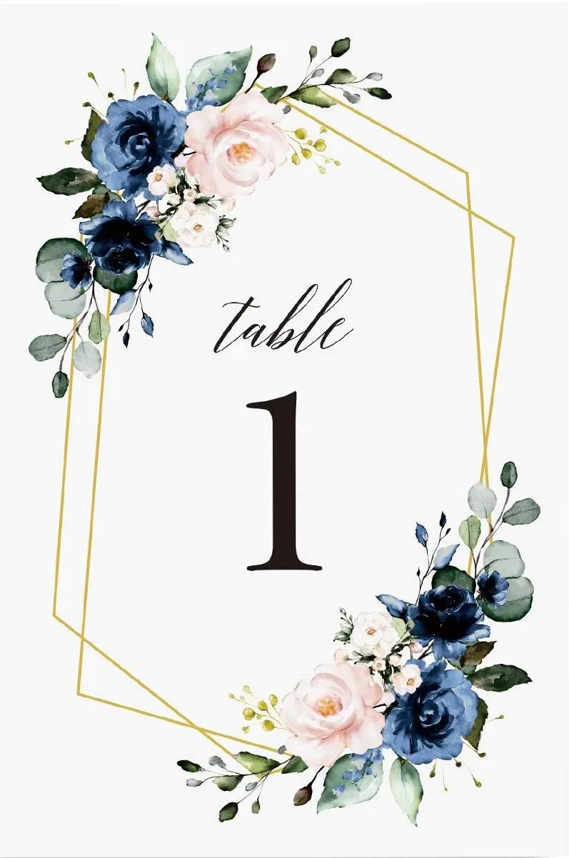 Table Numbers - Set 25
