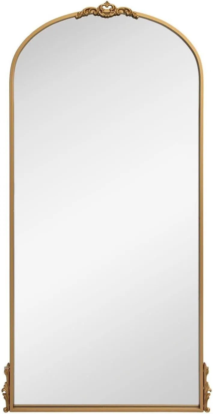 Floor Length Gold Mirror
