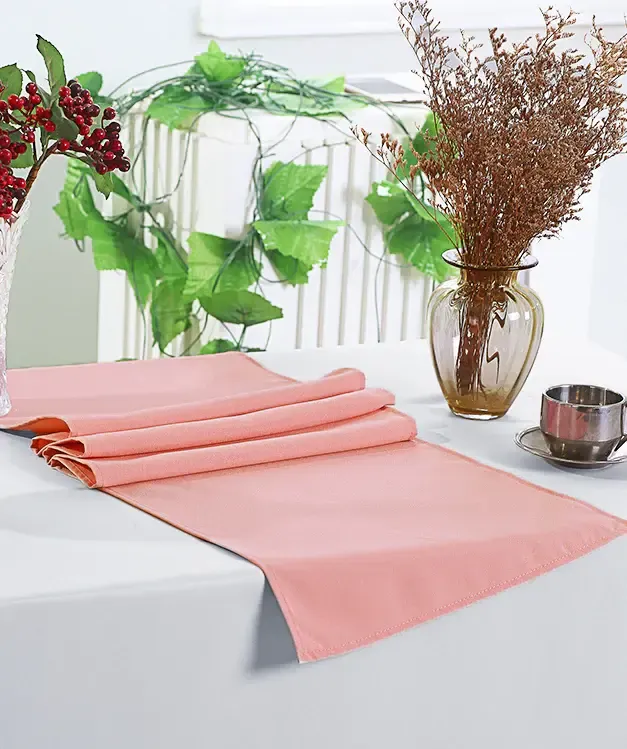 Rose Polyester Table Runner