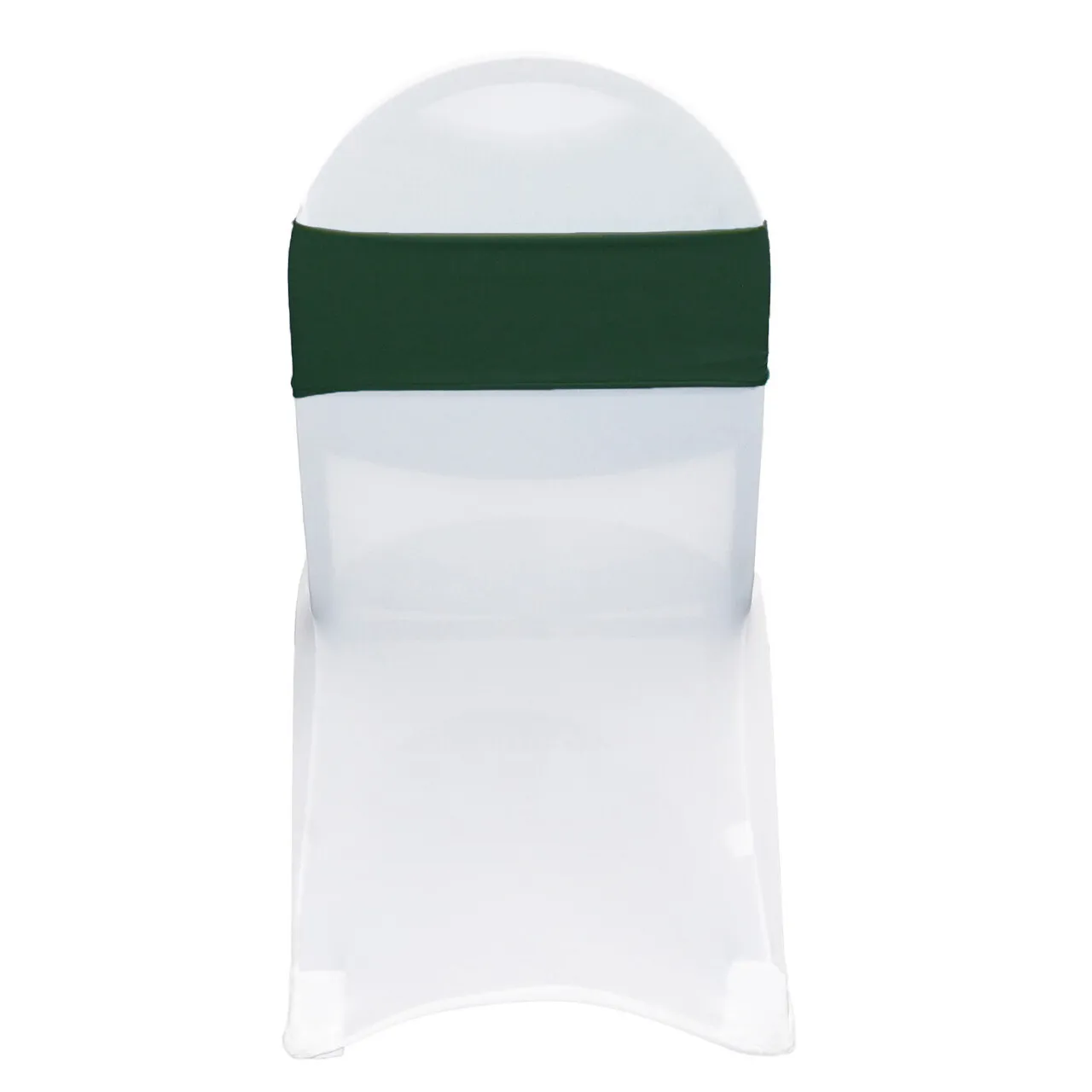 Hunter Green Spandex Chair Bands