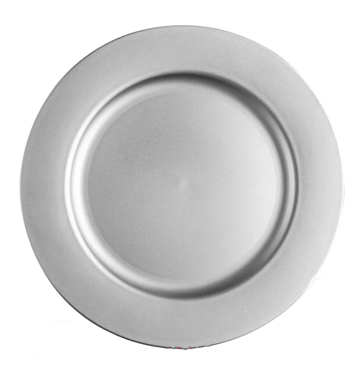 Matte Silver Chargers