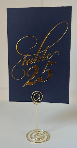 Table Numbers - Set 5