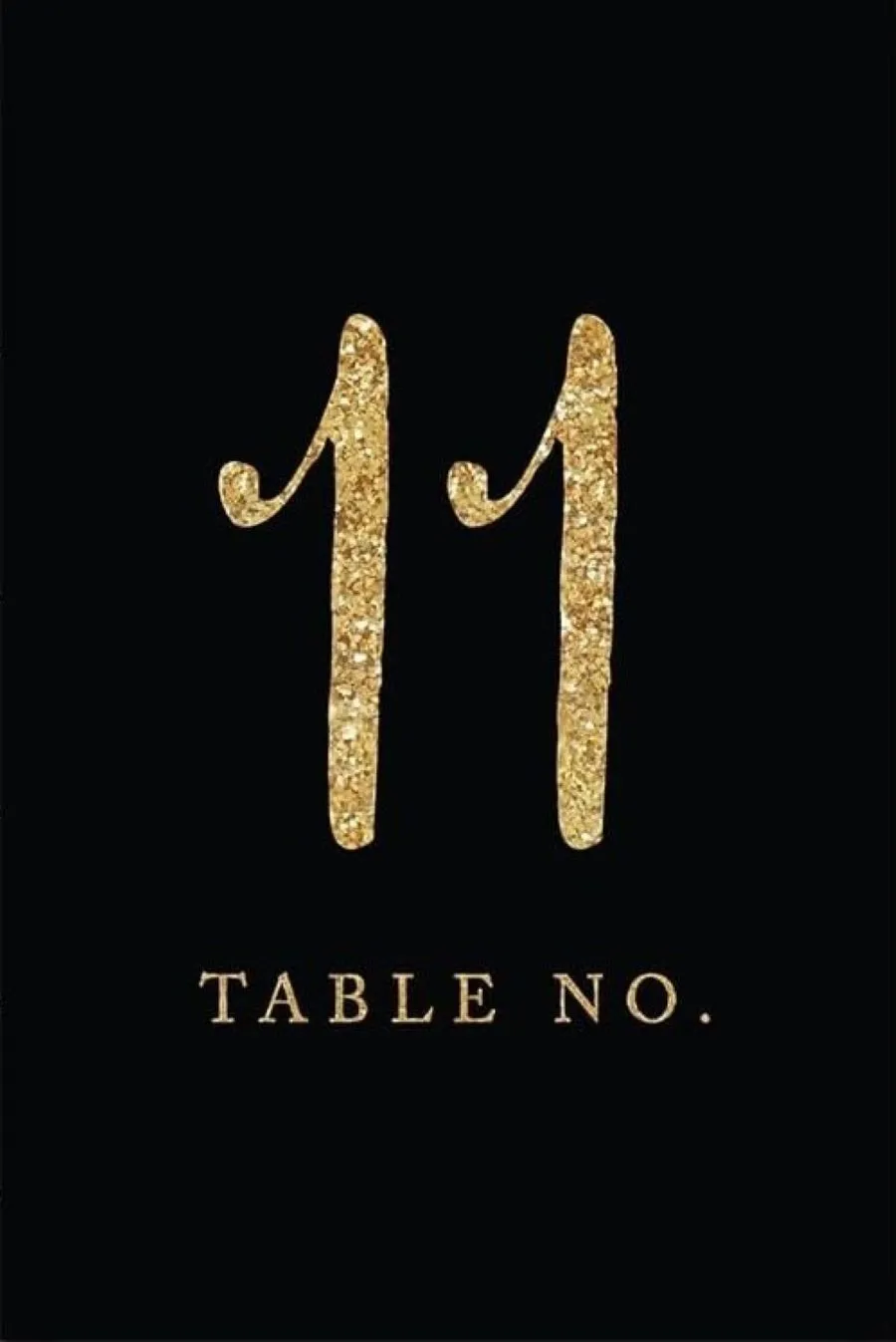 Table Numbers - Set 7