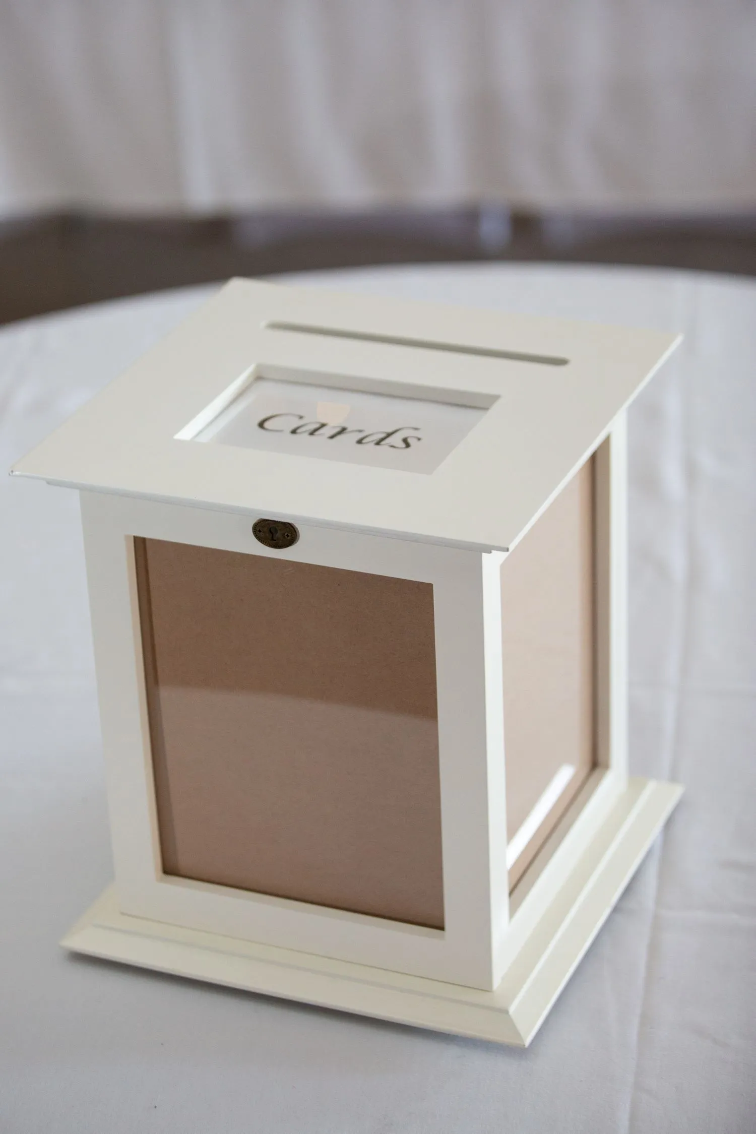 Ivory Photo Card Box
