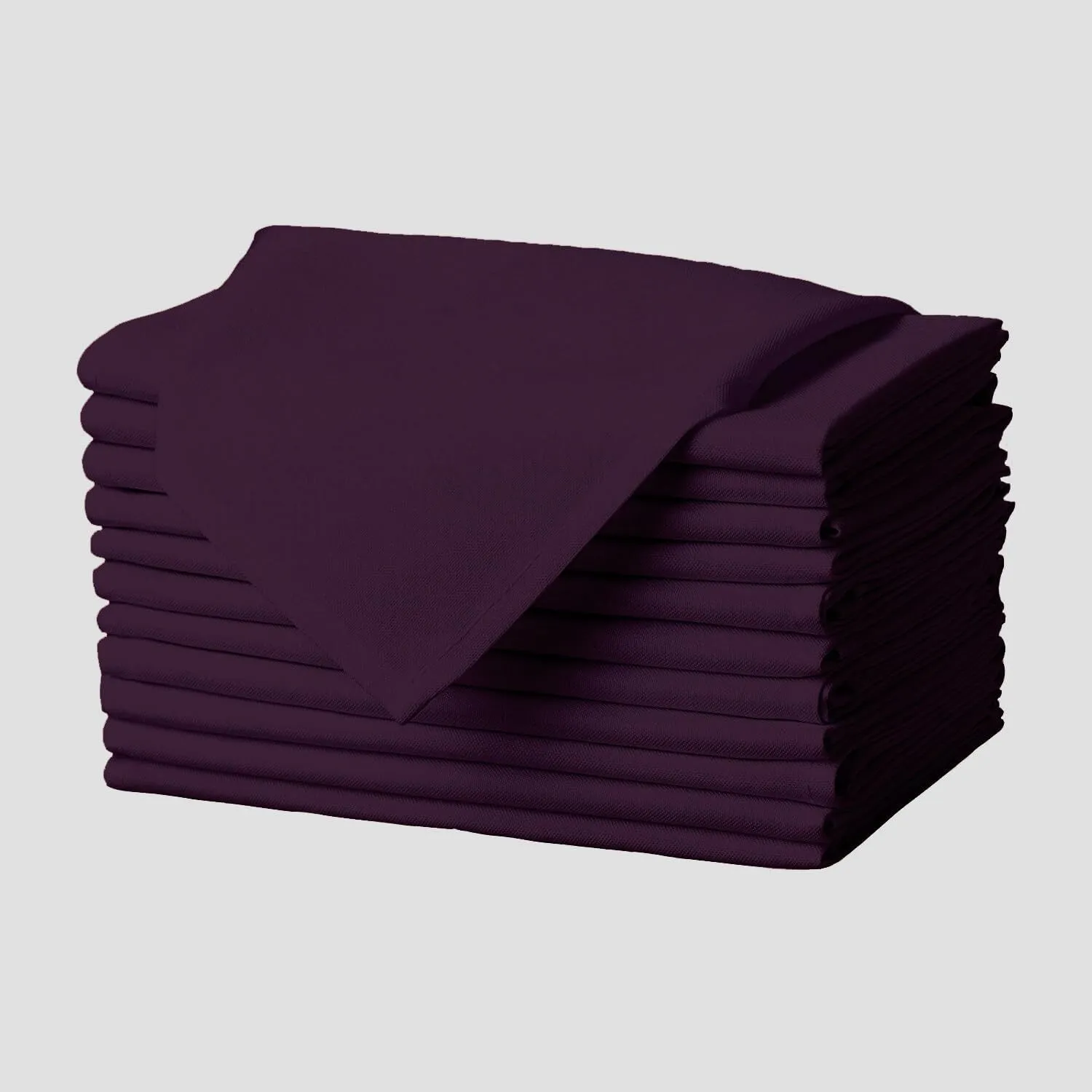 Napkin-Gauze-Plum
