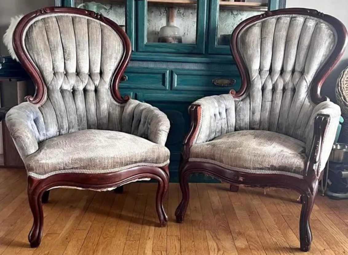 CHAIR-Victorian-blue grey