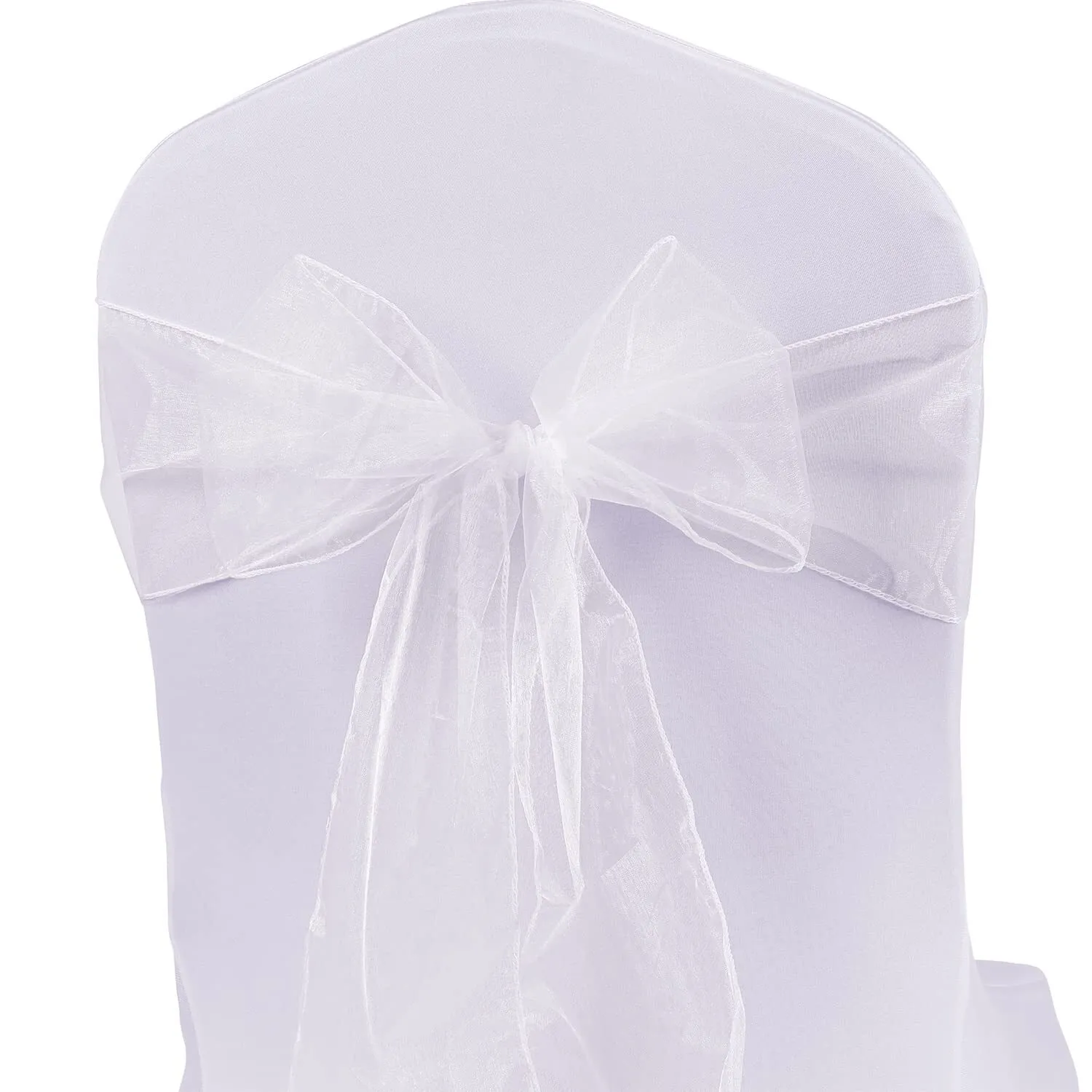Chair Sash-white Organza