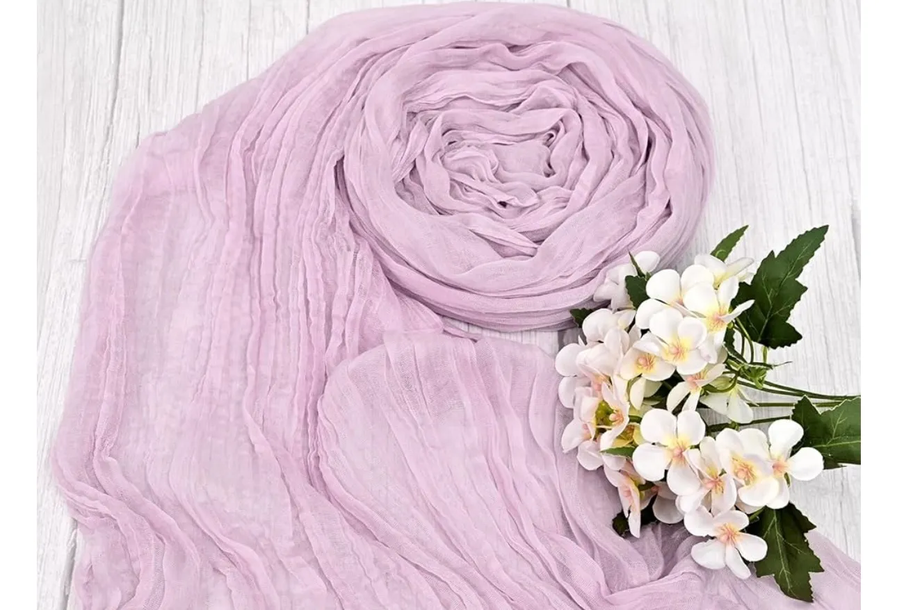 Gauze Runner-Lavender