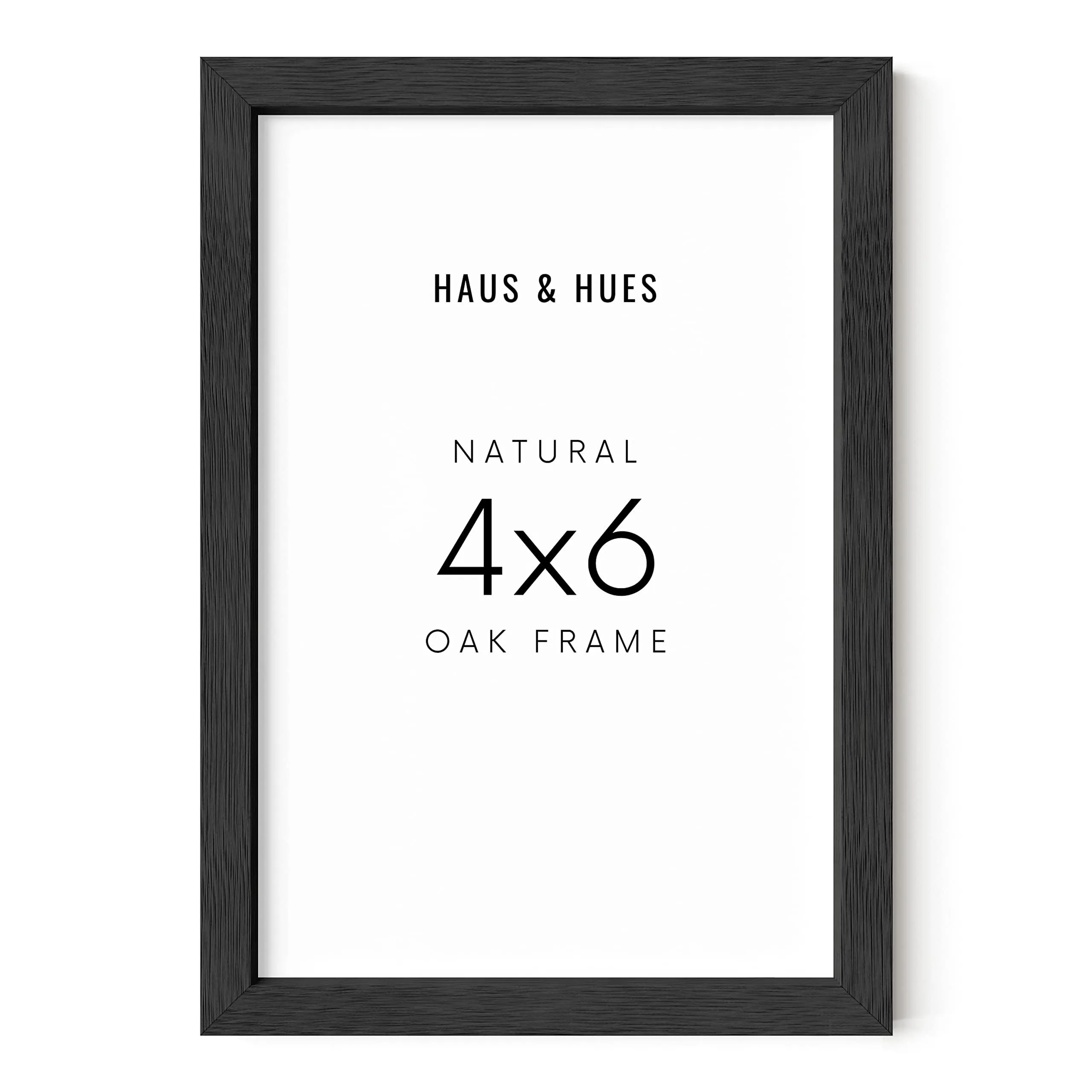 4 X 6 Black Frames