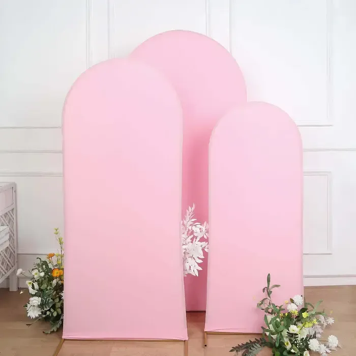 Arch cover-light pink 5 ft